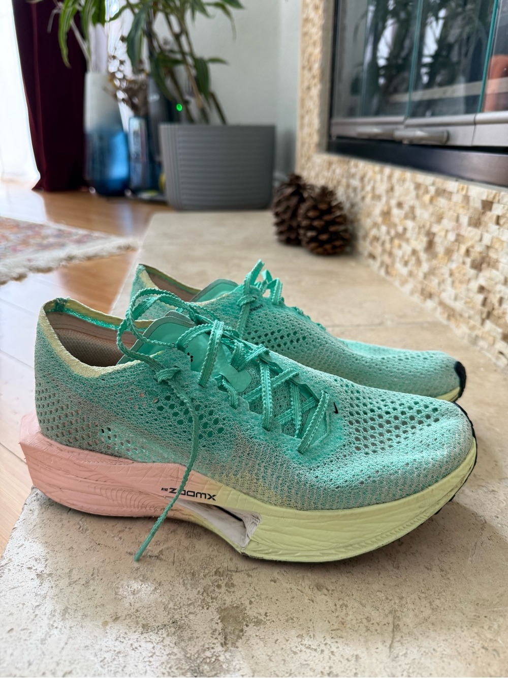 Nike ZoomX Vaporfly 3
Mint Foam Sunset Tint (Women's)